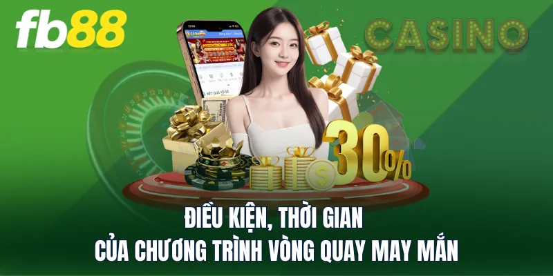 Điều kiện, thời gian của chương trình vòng quay may mắn